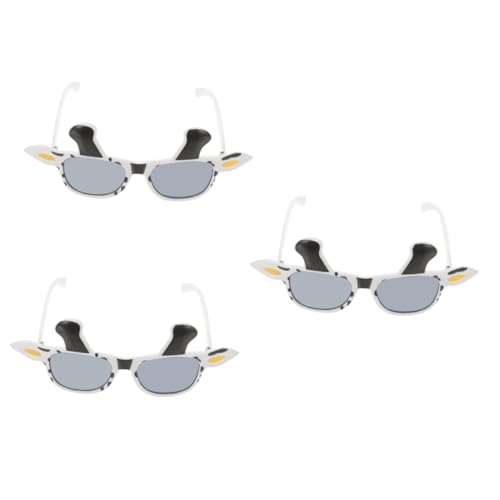 DIKACA 3 Stück Cartoon Tierbrillen Lustiger Alberne Brillen Neuheit Trendige Erwachsene Süße Partys Kuhbrille Geformte Kühe Zubehör Blauer Szene DIKACA 3 Stück Cartoon Tierbrillen Lustiger Alberne Brillen Neuheit Trendige Erwachsene Süße Partys Kuhbrille Geformte Kühe Zubehör Blauer Szene von DIKACA