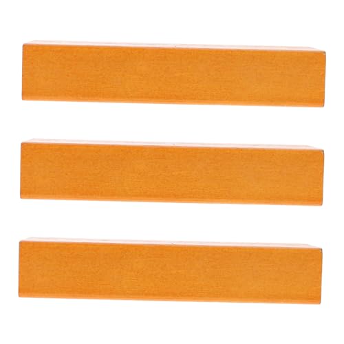 DIKACA 3 Stück Geschäftskartenhalter hochzeitslaken hochzeitsbingo karteikarten halter Holzfuß Foto zeigt Basis Fotoanzeige steht Tischnummernhalter aus Holz Postkarte Holzsockel Brown von DIKACA