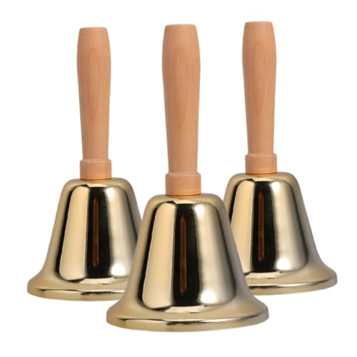 DIKACA 3 Stück Handringglocke Schullehrerruf Jubelglocke Klingeln Klingel Klingel Dinner Thekenglocke Weihnachtshandglocke Verbindungsstück Aus Stahl Rund Aufmerksamkeit DIKACA 3 Stück Handringglocke Schullehrerruf Jubelglocke Klingeln Klingel Klingel Dinner Thekenglocke Weihnachtshandglocke Verbindungsstück Aus Stahl Rund Aufmerksamkeit von DIKACA