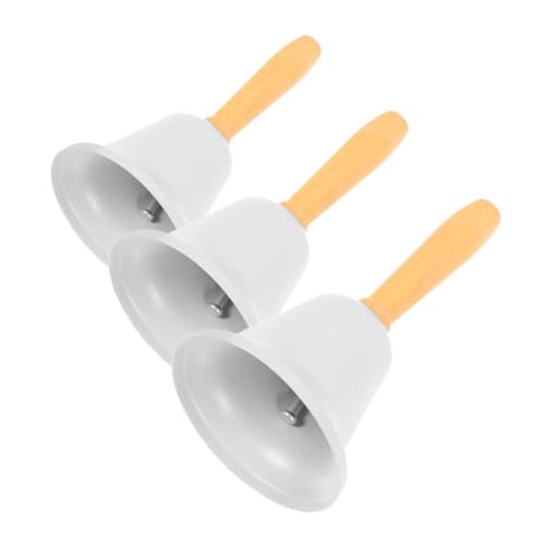 DIKACA 3 Stück Handringglocke Serviceglocke Rustikal Groß Für Klassenzimmer Handglocken Für Ältere Menschen Tags Laute Kleine Glocke Schulglocke Für Schreibtisch DIKACA 3 Stück Handringglocke Serviceglocke Rustikal Groß Für Klassenzimmer Handglocken Für Ältere Menschen Tags Laute Kleine Glocke Schulglocke Für Schreibtisch von DIKACA