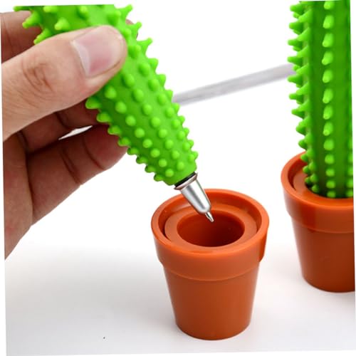 DIKACA 3 Stück Kaktus Kugelschreiber mit Deckel Tragbare Ballpoint Pens Langlebig und Bruchfest für Büro Schule und Kreatives Schreiben DIKACA 3 Stück Kaktus Kugelschreiber mit Deckel Tragbare Ballpoint Pens Langlebig und Bruchfest für Büro Schule und Kreatives Schreiben von DIKACA