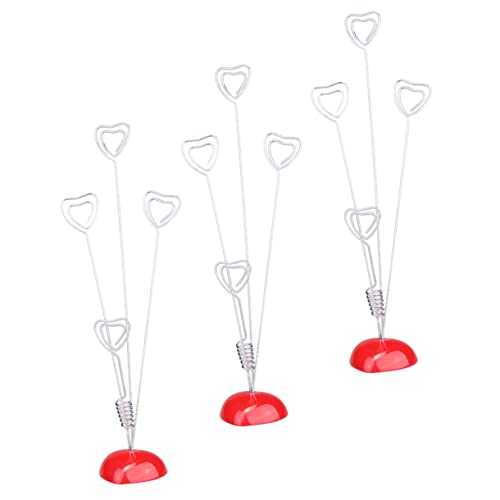 DIKACA 3 Stück Memo Clips Herzförmig Metall Notizhalter Fotoclips Tischkartenhalter für Hochzeit Party Dekoration Büro und Zuhause DIKACA 3 Stück Memo Clips Herzförmig Metall Notizhalter Fotoclips Tischkartenhalter für Hochzeit Party Dekoration Büro und Zuhause von DIKACA