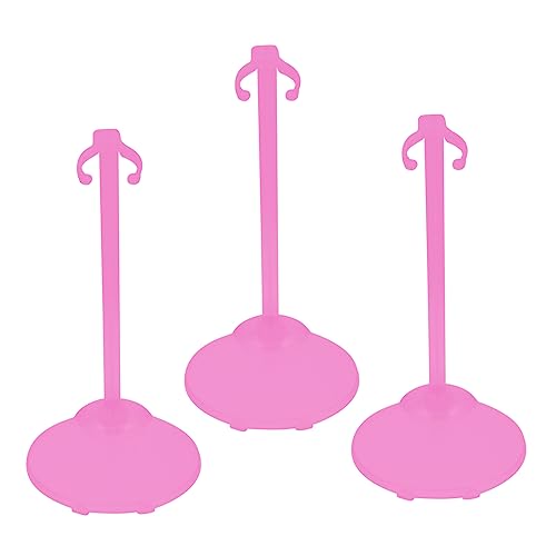 DIKACA Puppenhalterungsset - 3-teiliger Puppenständer Mit Pp-Material Für Puppen Aller Größen von DIKACA