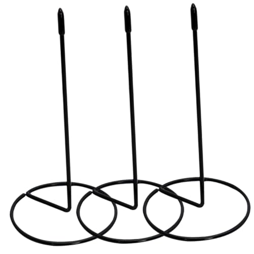 DIKACA 3 Stück Rechnungseinleger Gestell Karte Restaurantrechnungsinhaber Quittungsinhaber Steht Planke Münzhalter Stichwort Desktop-organizer Etiketten Spitze Rostfreier Stahl Black von DIKACA