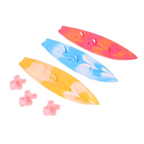 DIKACA 3 Stück Surfbrett-Modell Miniatur surfen Bausatz Kind Strand für Dekoration Aqua klein Kuchendeckel Hawaii- -Topper Surfbretttisch Fingersurfbrett Mini-Surfbrett DIKACA 3 Stück Surfbrett-Modell Miniatur surfen Bausatz Kind Strand für Dekoration Aqua klein Kuchendeckel Hawaii- -Topper Surfbretttisch Fingersurfbrett Mini-Surfbrett von DIKACA