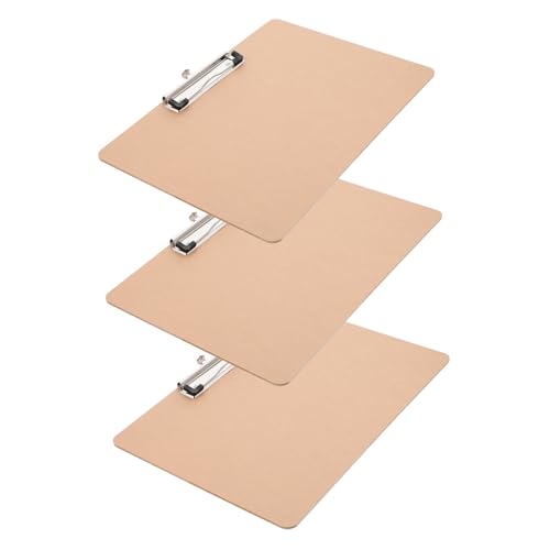 DIKACA 3 Stück Teiliges Multifunktionales Schreibbrett Quer Stabile Schreibunterlage mit Sicherem Clip für Schüler und Büro Robust und Langlebig DIKACA 3 Stück Teiliges Multifunktionales Schreibbrett Quer Stabile Schreibunterlage mit Sicherem Clip für Schüler und Büro Robust und Langlebig von DIKACA