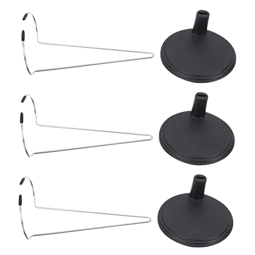 DIKACA 3 Teiliger Puppenstützrahmen Puppenregal Puppenständer Puppendisplay Stütze Spielzeugstütze Puppenhalter Verstellbare Figurenstütze Puppensockel Puppenständer Klein PVC von DIKACA