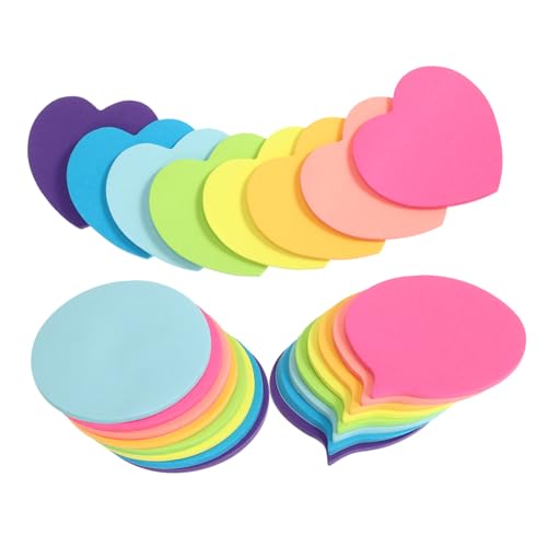 DIKACA 30 Blatt Bunte Haftnotizen für Starker Klebekraft Notizblöcke Je Praktische Memo Pads für Schule Büro und Zuhause zum Markieren und Organisieren von Lernmaterialien DIKACA 30 Blatt Bunte Haftnotizen für Starker Klebekraft Notizblöcke Je Praktische Memo Pads für Schule Büro und Zuhause zum Markieren und Organisieren von Lernmaterialien von DIKACA