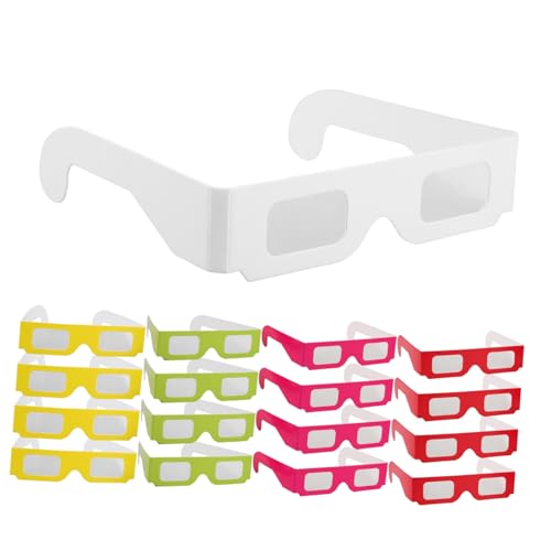 DIKACA 30 Stück Feuerwerksgläser Partyzubehör Für Valentinstag Partygeschenke Belohnungen Für Geburtstagsfeiergläser Belohnungen Für 3d-filmbrillen Form Klassenzimmerbrille Papier DIKACA 30 Stück Feuerwerksgläser Partyzubehör Für Valentinstag Partygeschenke Belohnungen Für Geburtstagsfeiergläser Belohnungen Für 3d-filmbrillen Form Klassenzimmerbrille Papier von DIKACA