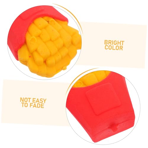 DIKACA 30 Stück Teiliges Mini Radiergummis in Pommes Förmigem Design Tpr Material Niedliche Schulbedarf für Grundschule Schülerpreise und Belohnungen für Klassenzimmer und Kindergarten DIKACA 30 Stück Teiliges Mini Radiergummis in Pommes Förmigem Design Tpr Material Niedliche Schulbedarf für Grundschule Schülerpreise und Belohnungen für Klassenzimmer und Kindergarten von DIKACA