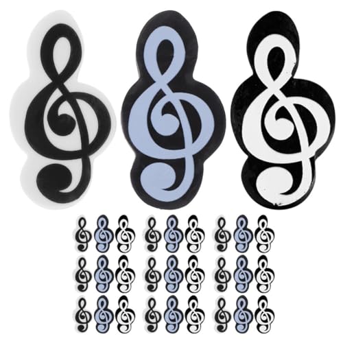 DIKACA 30 Stück Teiliges Radiergummis in Notenform Bunte Niedliche Musiknoten Radiergummis für Schule Basteln und Geschenke DIKACA 30 Stück Teiliges Radiergummis in Notenform Bunte Niedliche Musiknoten Radiergummis für Schule Basteln und Geschenke von DIKACA