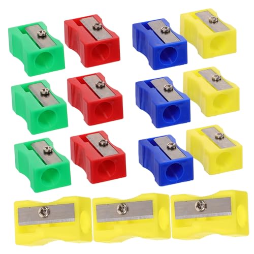 DIKACA 30 Stück tragbarer Bleistiftspitzer Mini Bleistiftspitzer Handgehaltener Bleistiftspitzer lustige Stifte Bulk-Bleistiftspitzer Mini-Bleistiftspitzer Bleistiftspitzer für von DIKACA