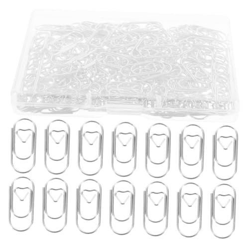 DIKACA 300 Stück Mini Metall Büroklammern Silber Kleine Paperclips Kreative Büroklammern Für Dokumentenorganisation Schule Und Büro Leicht Robust Praktisch Für Reisen Und Basteln von DIKACA