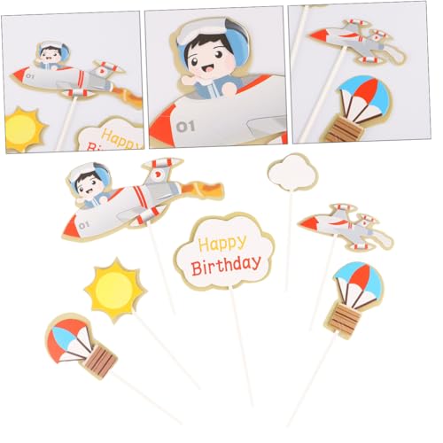 DIKACA 35 Stück Pilotkuchenkarte Kuchen -Topper Pilot-Kuchen-Topper geburtstagsdeko kindergeburtstags dekoration Sichere Kuchen Dekoration Brownies Dekoration Kuchen Picks Papier DIKACA 35 Stück Pilotkuchenkarte Kuchen -Topper Pilot-Kuchen-Topper geburtstagsdeko kindergeburtstags dekoration Sichere Kuchen Dekoration Brownies Dekoration Kuchen Picks Papier von DIKACA