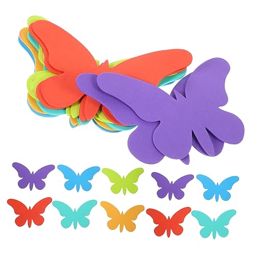 DIKACA 36 Stück DIY-bastel-Eva-schaumstoffe Schmetterling Schmetterlingsförmige Dekore DIY-bastelarbeiten Für Den Kindergarten DIKACA 36 Stück DIY-bastel-Eva-schaumstoffe Schmetterling Schmetterlingsförmige Dekore DIY-bastelarbeiten Für Den Kindergarten von DIKACA