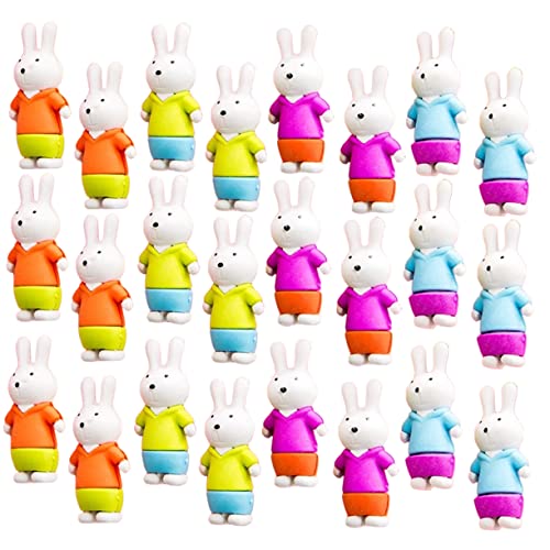 DIKACA 36 Stück Radiergummi für Kaninchen Spaß Hasen klein Schule Radiergummis Masse erasers for bürogadges gummifüsse Mini-Radiergummis für lustige Schulsachen für DIKACA 36 Stück Radiergummi für Kaninchen Spaß Hasen klein Schule Radiergummis Masse erasers for bürogadges gummifüsse Mini-Radiergummis für lustige Schulsachen für von DIKACA