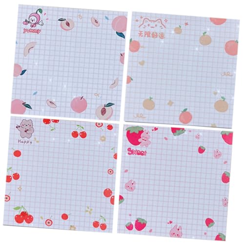 DIKACA 4 Bücher, Zerreißbare Memo-aufkleber, Notizaufkleber, Scrapbook-memo-aufkleber, Notizblöcke DIKACA 4 Bücher, Zerreißbare Memo-aufkleber, Notizaufkleber, Scrapbook-memo-aufkleber, Notizblöcke von DIKACA