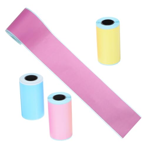 DIKACA 4 Rollen Etiketten Selbstklebend Farbige Aufkleber für Mini Thermodrucker Klare Beschriftung Matte Oberfläche Rechteckige Labels für Organisation und Farbkennzeichnung DIKACA 4 Rollen Etiketten Selbstklebend Farbige Aufkleber für Mini Thermodrucker Klare Beschriftung Matte Oberfläche Rechteckige Labels für Organisation und Farbkennzeichnung von DIKACA