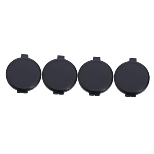 DIKACA 4 Stück Fingerabdruck Stempelkissen Mini Schwarz Schnell Trocknendes Daumenabdruck Ink Pad Tragbar Für Identifikation Basteln von DIKACA