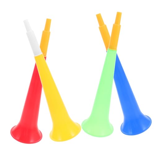 DIKACA 4 Stück Fußballhorn Party-Horn lauteste Fahrradhupe Lufthorn kann Lufthupe für Boote Krachmacher Hörner Kinderhorn Requisiten für die Kindertrompete stadion horn Plastik DIKACA 4 Stück Fußballhorn Party-Horn lauteste Fahrradhupe Lufthorn kann Lufthupe für Boote Krachmacher Hörner Kinderhorn Requisiten für die Kindertrompete stadion horn Plastik von DIKACA