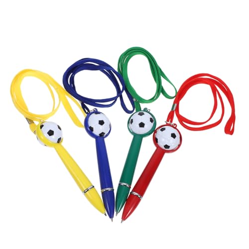 DIKACA 4 Stück Kugelschreiber Dekorative Stifte Schreibstifte Für Das Büro Schreibstift in Fußballform Sportstifte Lustiger Fußballballpoint Pen Fußball Stifte Sport Stifte Plastik DIKACA 4 Stück Kugelschreiber Dekorative Stifte Schreibstifte Für Das Büro Schreibstift in Fußballform Sportstifte Lustiger Fußballballpoint Pen Fußball Stifte Sport Stifte Plastik von DIKACA