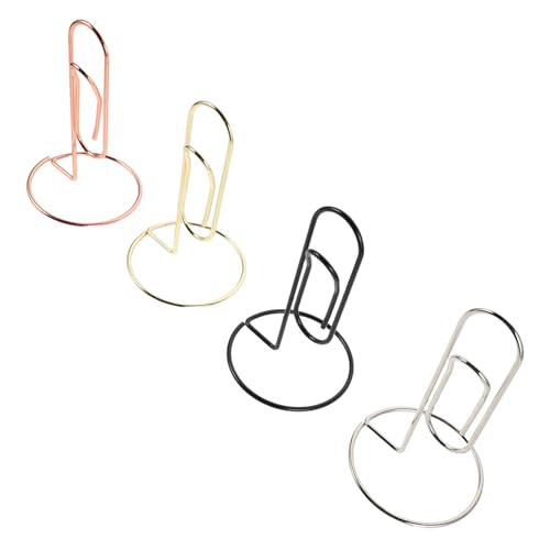 DIKACA 4 Stück Metall Namenskartenhalter Rosegold Schwarz Multifunktionaler Memo Fotokartenclip Tischständer Büro Konferenzen Veranstaltungen DIKACA 4 Stück Metall Namenskartenhalter Rosegold Schwarz Multifunktionaler Memo Fotokartenclip Tischständer Büro Konferenzen Veranstaltungen von DIKACA