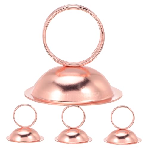 DIKACA 4 Stück Metall Tischhalter Rund Vielseitiger Memo Fotohalter in Roségold Stabiler Büro-organizer für Notizen Visitenkarten und Tischnummern Stilvolles Design für Arbeitsplatz und DIKACA 4 Stück Metall Tischhalter Rund Vielseitiger Memo Fotohalter in Roségold Stabiler Büro-organizer für Notizen Visitenkarten und Tischnummern Stilvolles Design für Arbeitsplatz und von DIKACA