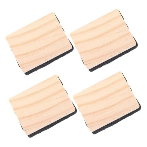 DIKACA 4 Stück Radiergummi Whiteboards Kreidebrett winzig Und Tafelwischer aus Filz Trockenlöscher für das Klassenzimmer Lehrer Klassenzimmerzubehör Büro-Must-Haves Mini-Radierer hölzern DIKACA 4 Stück Radiergummi Whiteboards Kreidebrett winzig Und Tafelwischer aus Filz Trockenlöscher für das Klassenzimmer Lehrer Klassenzimmerzubehör Büro-Must-Haves Mini-Radierer hölzern von DIKACA