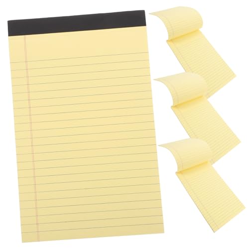 DIKACA 4 Stück Teiliges Abreißbares Notizblock Liniertes Papier Vielseitiger Haushalts Büroplaner Tragbares Memo pad Verhindert Durchdrücken von Tinte für Schule und Alltag DIKACA 4 Stück Teiliges Abreißbares Notizblock Liniertes Papier Vielseitiger Haushalts Büroplaner Tragbares Memo pad Verhindert Durchdrücken von Tinte für Schule und Alltag von DIKACA