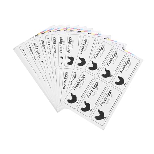 DIKACA 40 Blatt Eier Datumsetiketten Eieraufkleber Mindesthaltbarkeitsdatumsetiketten Aufkleber Für Frische Eier Abnehmbare Ständer Datumsetiketten Hühnerkarton Etikettenpflege DIKACA 40 Blatt Eier Datumsetiketten Eieraufkleber Mindesthaltbarkeitsdatumsetiketten Aufkleber Für Frische Eier Abnehmbare Ständer Datumsetiketten Hühnerkarton Etikettenpflege von DIKACA