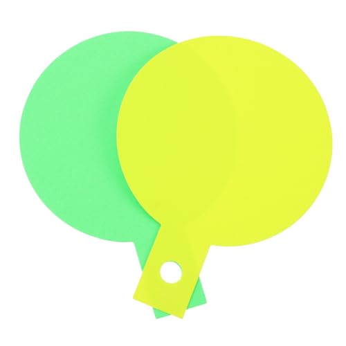 DIKACA 40 Blatt Werbepapieretikettkarte Etiketten zeigen Tags an Papierschild für Einzelhandelsverkaufsschild Form Tag-Verkaufsschilder Preisschilder 230g fluoreszierendes Papier von DIKACA