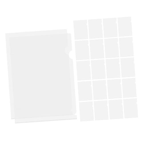 DIKACA 40 Stück Mappe Durchsichtige Dokumentenhüllen Plastiktaschenordner Durchsichtige Ordnerhüllen Klare Ärmel Ordnerhüllen Für Dokumente Dateiordner Löschen Ordnertasche Transparent DIKACA 40 Stück Mappe Durchsichtige Dokumentenhüllen Plastiktaschenordner Durchsichtige Ordnerhüllen Klare Ärmel Ordnerhüllen Für Dokumente Dateiordner Löschen Ordnertasche Transparent von DIKACA
