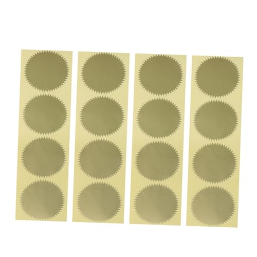DIKACA 40 Stück Runde Gezackte Spitzen siegelaufkleber Selbstklebend Goldfarben für DIY Geschenktüten Scrapbooking Notizbücher Verpackungsdekoration Stark Haftend Kreative Bastelsticker DIKACA 40 Stück Runde Gezackte Spitzen siegelaufkleber Selbstklebend Goldfarben für DIY Geschenktüten Scrapbooking Notizbücher Verpackungsdekoration Stark Haftend Kreative Bastelsticker von DIKACA