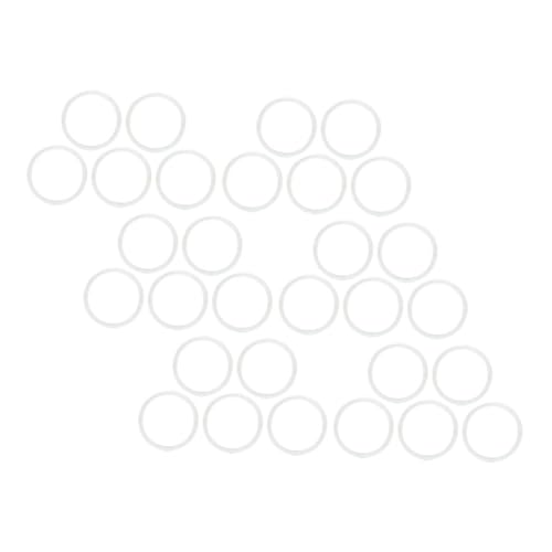 DIKACA 40 Stück Teiliges Transparente Stabile Discbound Erweiterungsscheiben Langlebige Buchbindungsscheiben für DIY Notizbücher und Planer Geeignet für Kreative Organisation und Häufige DIKACA 40 Stück Teiliges Transparente Stabile Discbound Erweiterungsscheiben Langlebige Buchbindungsscheiben für DIY Notizbücher und Planer Geeignet für Kreative Organisation und Häufige von DIKACA