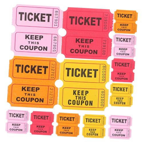 DIKACA 400 Stück Los Party Zirkus Rosa Tickets für die Tombola Tombolatrommel Karneval Tickets Tombolaboxen für Tickets Eintrittskarten für Veranstaltungen Event -Tickets Papier DIKACA 400 Stück Los Party Zirkus Rosa Tickets für die Tombola Tombolatrommel Karneval Tickets Tombolaboxen für Tickets Eintrittskarten für Veranstaltungen Event -Tickets Papier von DIKACA