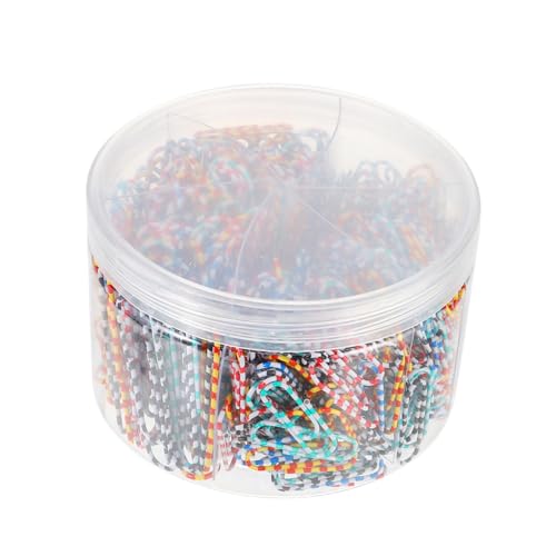 DIKACA 450 Stück Büroklammer büromaterial office supplies paper holder schreibwaren Note Clips Klemmen Papier schnellhefter bunt Bindeklammern Bindenadel für das Schulbüro Metall Colorful DIKACA 450 Stück Büroklammer büromaterial office supplies paper holder schreibwaren Note Clips Klemmen Papier schnellhefter bunt Bindeklammern Bindenadel für das Schulbüro Metall Colorful von DIKACA