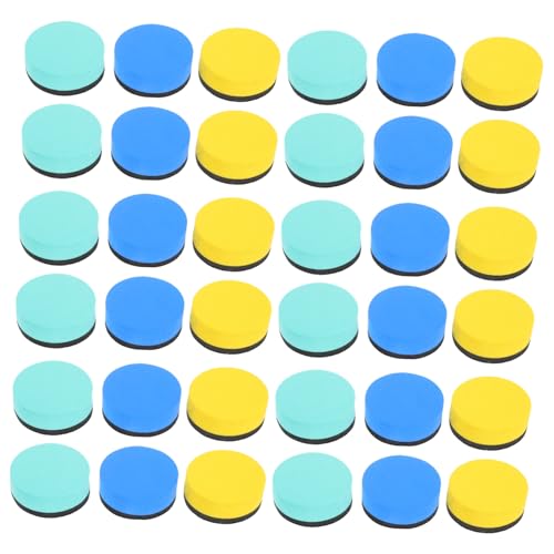 DIKACA 48 Stücke Magnetische Whiteboard Trockenen Radiergummi Für Den Unterricht Mini Whiteboard Reinigung Pads Tafel Wischer Liefert Für Die Schule DIKACA 48 Stücke Magnetische Whiteboard Trockenen Radiergummi Für Den Unterricht Mini Whiteboard Reinigung Pads Tafel Wischer Liefert Für Die Schule von DIKACA