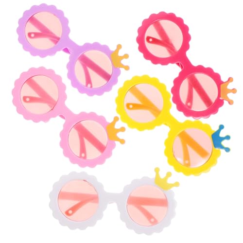 DIKACA 5 Paar Modepuppen Brillen Requisiten Zum Anziehen Von Mini Puppen Brillen Lustige Brillen Kunststoff DIKACA 5 Paar Modepuppen Brillen Requisiten Zum Anziehen Von Mini Puppen Brillen Lustige Brillen Kunststoff von DIKACA