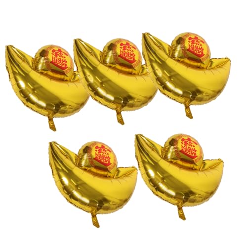 DIKACA 5 Stück -Ballon Aluminium Dekoration Glücklich Luftballons Foto-Requisiten für das neue Jahr Thema Folienballons Partygeschenk Party-Layout-Requisiten Partyzubehör Golden DIKACA 5 Stück -Ballon Aluminium Dekoration Glücklich Luftballons Foto-Requisiten für das neue Jahr Thema Folienballons Partygeschenk Party-Layout-Requisiten Partyzubehör Golden von DIKACA