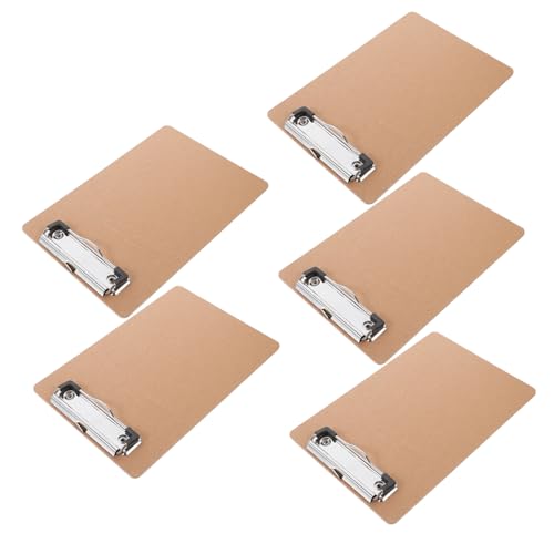 DIKACA 5 Stück Dünne Klemmbretter Für Das Büro Professionelle Multifunktionsblöcke Brieforganisation Unterstützt Konferenzarbeitsplatte Faltbar Horizontal Aluminium Schreiben DIKACA 5 Stück Dünne Klemmbretter Für Das Büro Professionelle Multifunktionsblöcke Brieforganisation Unterstützt Konferenzarbeitsplatte Faltbar Horizontal Aluminium Schreiben von DIKACA