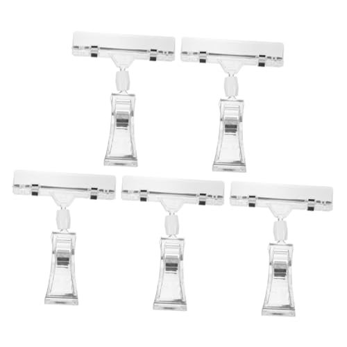 DIKACA 5 Stück Präsentationsständer Schlüsselband Mit Kartenhalter Tellerständer Etikettenhalter Schilderständer Etiketten Aufkleber Speisekammer Etiketten Display Hängende DIKACA 5 Stück Präsentationsständer Schlüsselband Mit Kartenhalter Tellerständer Etikettenhalter Schilderständer Etiketten Aufkleber Speisekammer Etiketten Display Hängende von DIKACA