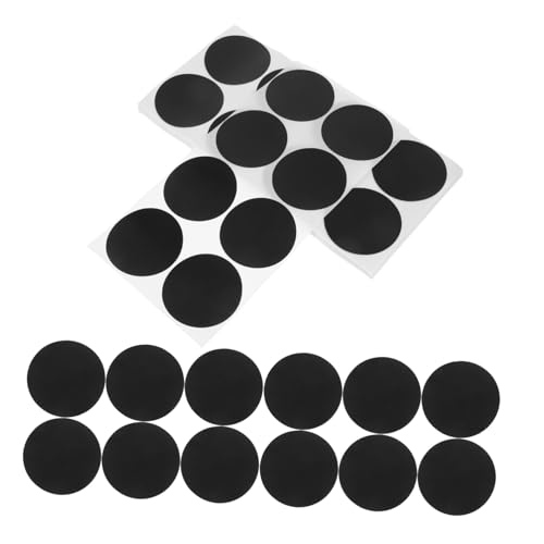 DIKACA 50 Blatt Schwarze Selbstklebende Runde Punktaufkleber Handschriftfreundliche Kleine Klebeetiketten für Büro Klassenzimmer und Veranstaltungsorganisation DIKACA 50 Blatt Schwarze Selbstklebende Runde Punktaufkleber Handschriftfreundliche Kleine Klebeetiketten für Büro Klassenzimmer und Veranstaltungsorganisation von DIKACA