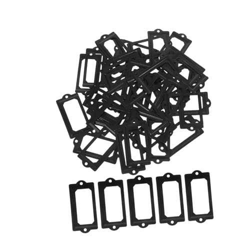 DIKACA 50 Sets Metall Etikettenclip Bibliothekskarten Etikettenhalter Bibliotheks Etikettenhalter Rahmen Schubladen Karten Aktenkarten DIKACA 50 Sets Metall Etikettenclip Bibliothekskarten Etikettenhalter Bibliotheks Etikettenhalter Rahmen Schubladen Karten Aktenkarten von DIKACA