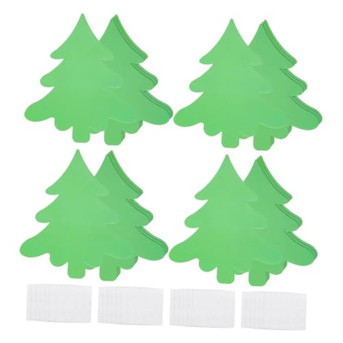 DIKACA 50 Stück Grüne Weihnachtsbaum-kartons mit Klebepunkten DIY Bastelpapier für Festliche Karten Blanko Weihnachtsbaum-papierformen für Weihnachtskarten Bastelprojekte und DIKACA 50 Stück Grüne Weihnachtsbaum-kartons mit Klebepunkten DIY Bastelpapier für Festliche Karten Blanko Weihnachtsbaum-papierformen für Weihnachtskarten Bastelprojekte und von DIKACA