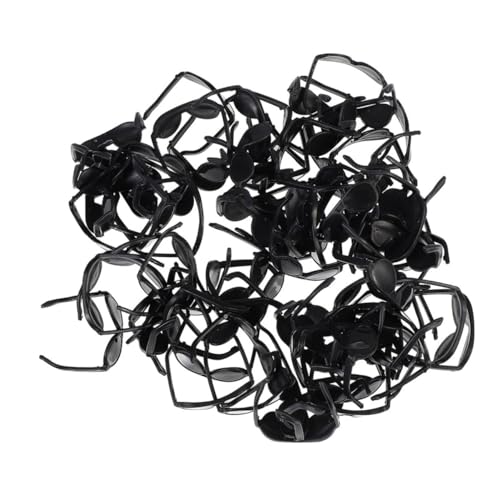 DIKACA 50 Stück Puppensonnenbrillen Basteln Mini Sonnenbrillen Winzige Sonnenbrillen Für Puppenhaus Sonnenbrillen Mini Basteln Mini Puppenbrillen Puppen Minibrillen Mini Brillen von DIKACA