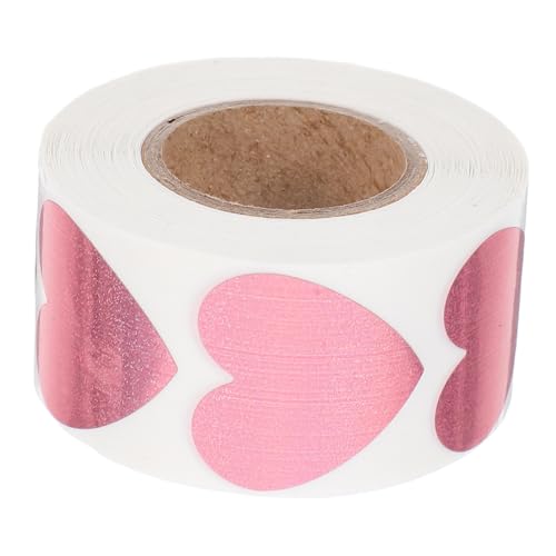 DIKACA 500 Stück Herzförmige Sonnenpflege aufkleber Wasserfest Abziehbar Hautfreundlich Für Sonnenbaden Hautdekoration Outdoor Aktivitäten Rosa von DIKACA