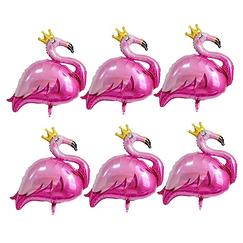 DIKACA Wiederverwendbare Flamingo-luftballons Hawaii-flamingo-ornament Für Foto-requisite von DIKACA
