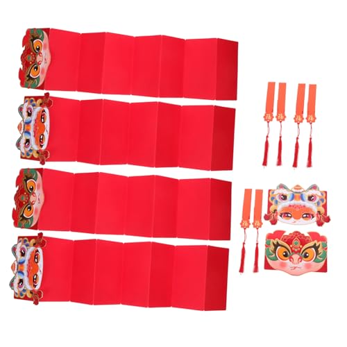 DIKACA 6 Stück Jahr Der Schlange Roter Umschlag Chinesischer Neujahrsumschlag Frühling Festival Red Envelope Chinesische Rote Umschläge Chinesisches Neues Jahr Rotes Paket Papier DIKACA 6 Stück Jahr Der Schlange Roter Umschlag Chinesischer Neujahrsumschlag Frühling Festival Red Envelope Chinesische Rote Umschläge Chinesisches Neues Jahr Rotes Paket Papier von DIKACA