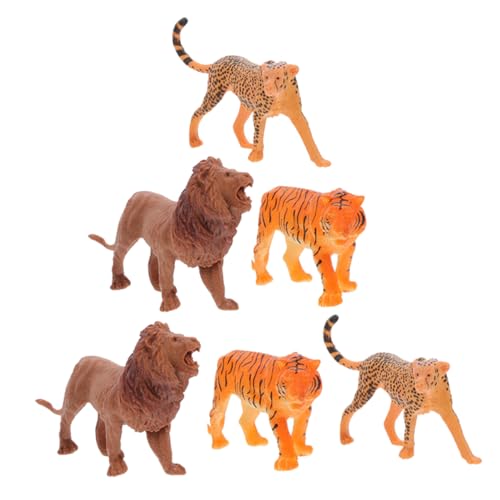 DIKACA 6 Stück Kleintiermodelle Tierdekorationen Kleintierfiguren Miniatur Tierfiguren Dekorative Tierkuchendekoration Tier Cupcake Topper Tierkuchendekoration Kunststoff DIKACA 6 Stück Kleintiermodelle Tierdekorationen Kleintierfiguren Miniatur Tierfiguren Dekorative Tierkuchendekoration Tier Cupcake Topper Tierkuchendekoration Kunststoff von DIKACA
