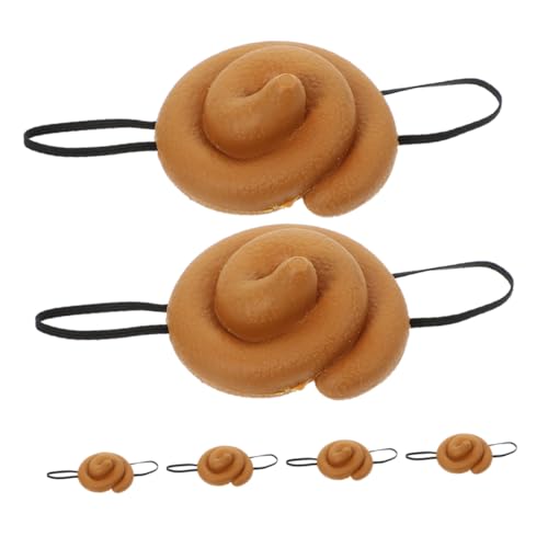 DIKACA 6 Stück Kothut- Partyhut Gefälscht Albern Kostüm-requisiten Für Erwachsene Streich Poop-stütze Festival Kopfbedeckung Scherzen Glücklich Brown Pvc DIKACA 6 Stück Kothut- Partyhut Gefälscht Albern Kostüm-requisiten Für Erwachsene Streich Poop-stütze Festival Kopfbedeckung Scherzen Glücklich Brown Pvc von DIKACA